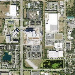Satellite view of Temple Terrace Golf & Country Club