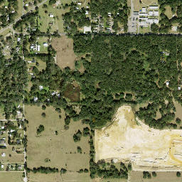 Clarkwild Florida High Resolution Satellite Map