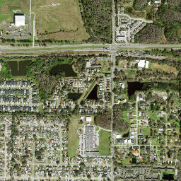 Tarpon Florida High Resolution Satellite Map