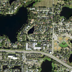 Goldstein Florida High Resolution Satellite Map
