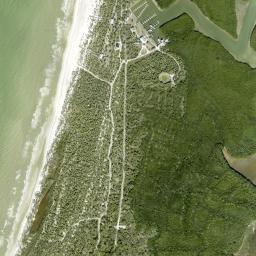 Satellite view of Caladesi Island