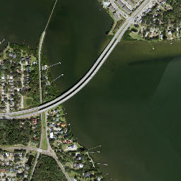 Bridgeport Florida High Resolution Satellite Map