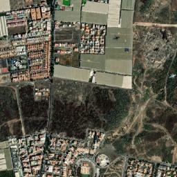 Las Rosas map(satellite map)