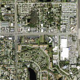 Mecca Florida High Resolution Satellite Map