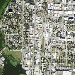 Winter Haven map(satellite map)