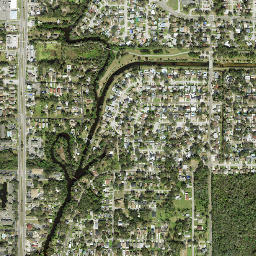 Town 'n' Country map(satellite map)