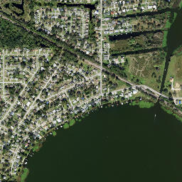 Tranquility Park Florida High Resolution Satellite Map