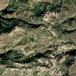 Tejeda map(satellite map)