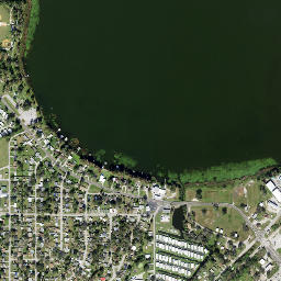 Lake Shipp Heights Florida High Resolution Satellite Map