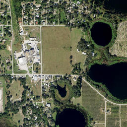 Waverly Florida High Resolution Satellite Map