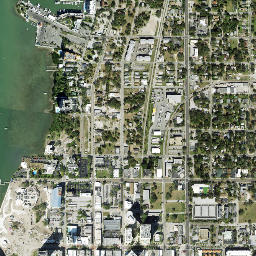 Clearwater map(satellite map)