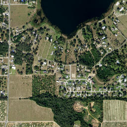 Lake of the Hills Florida High Resolution Satellite Map