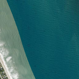 Floridana Beach Florida High Resolution Satellite Map