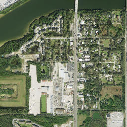 Palm Florida High Resolution Satellite Map