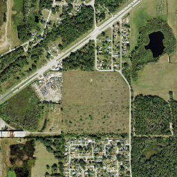 Gordonville Florida High Resolution Satellite Map