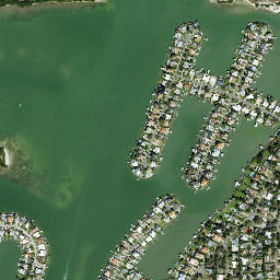 Harbor Bluffs map(satellite map)