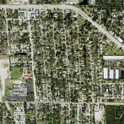South Highpoint Florida High Resolution Satellite Map
