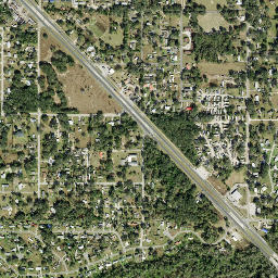 Willow Oak map(satellite map)