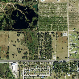 Connersville Florida High Resolution Satellite Map
