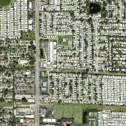 Pinellas County map(satellite map)