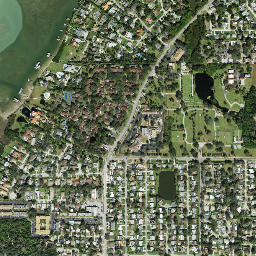 Anona Florida High Resolution Satellite Map