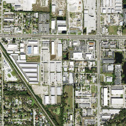 Ulmerton Florida High Resolution Satellite Map