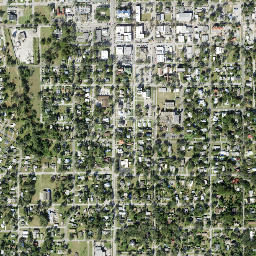 Bartow map(satellite map)