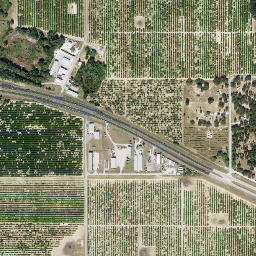 Alcoma Florida High Resolution Satellite Map