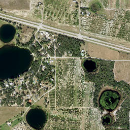 Hesperides Florida High Resolution Satellite Map
