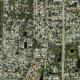 Walsingham Florida High Resolution Satellite Map