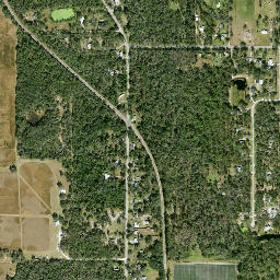Keysville Florida High Resolution Satellite Map