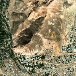 Bazmān map(satellite map)