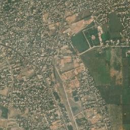 Shahdad Kot map(satellite map)