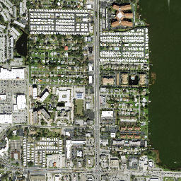 Seminole map(satellite map)