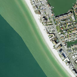 Redington Shores map(satellite map)