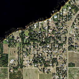 Hillcrest Heights Florida High Resolution Satellite Map