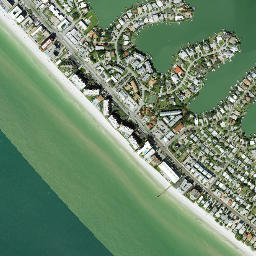 North Redington Beach map(satellite map)