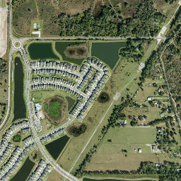 Boyette map(satellite map)
