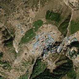 Namche Bazar map(satellite map)
