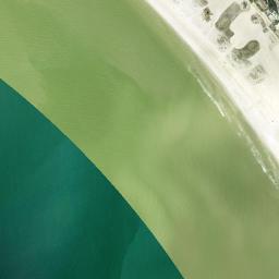 Satellite view of Treasure Island