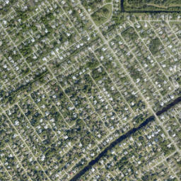 Satellite view of The West Course at John's Island Club