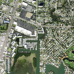 South Pasadena map(satellite map)