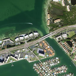 Point Brittany Florida High Resolution Satellite Map