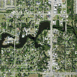 Ruskin map(satellite map)