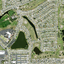 Sun City Center map(satellite map)
