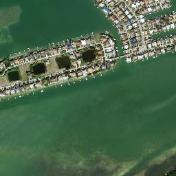 Bayway Florida High Resolution Satellite Map
