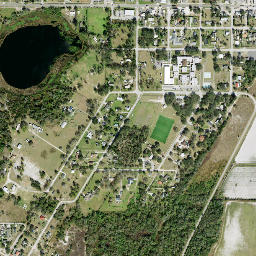 Wimauma map(satellite map)