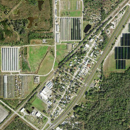 Sun City Florida High Resolution Satellite Map