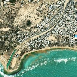 BandarSiraf map(satellite map)