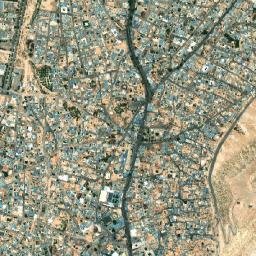 Gerash map(satellite map)